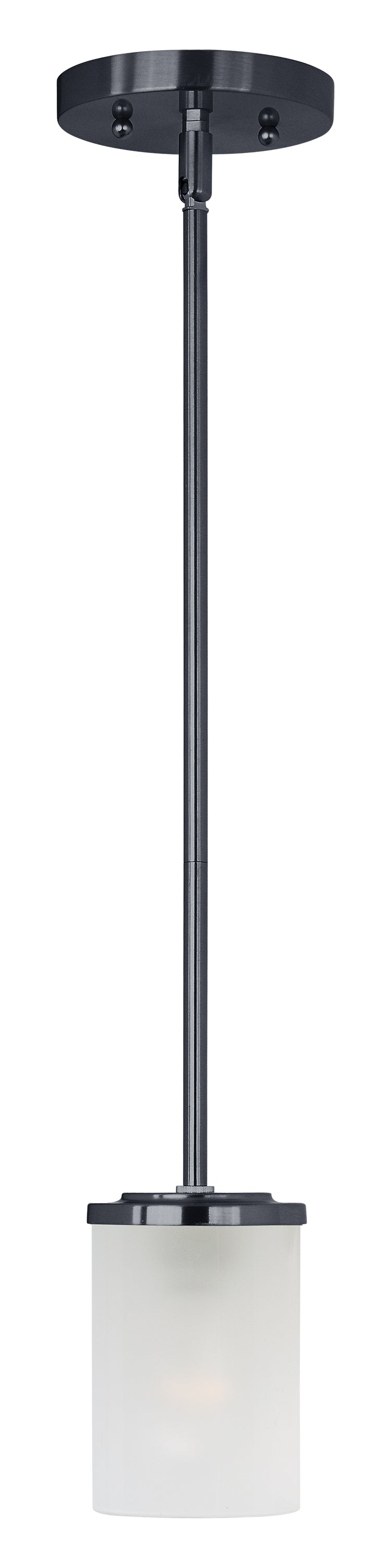 90200FTBK - 1 Light Corona 5" Pendant - Black