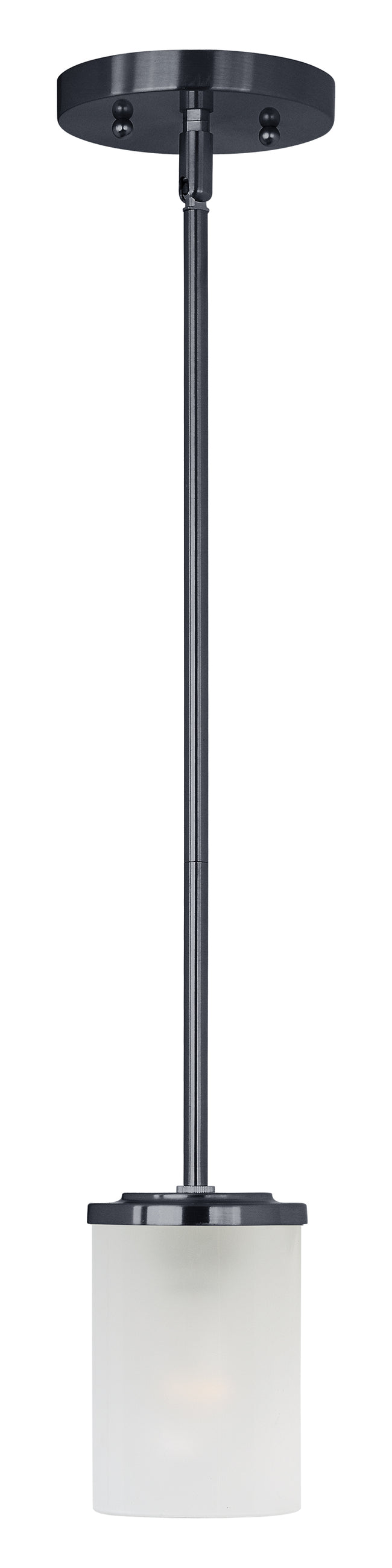 90200FTBK - 1 Light Corona 5" Pendant - Black