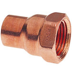 2-1/2" Adapter C x F - Wrot Copper, 603