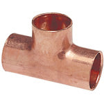1-1/2" x 1-1/4" x 3/4" Tee C x C x C - Wrot Copper, 611