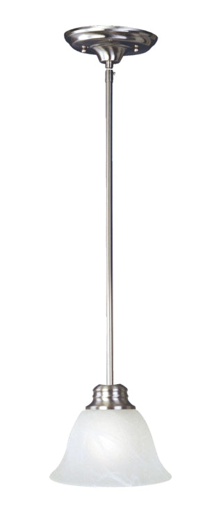 91067MRSN - 1 Light Malaga 6" Pendant - Satin Nickel