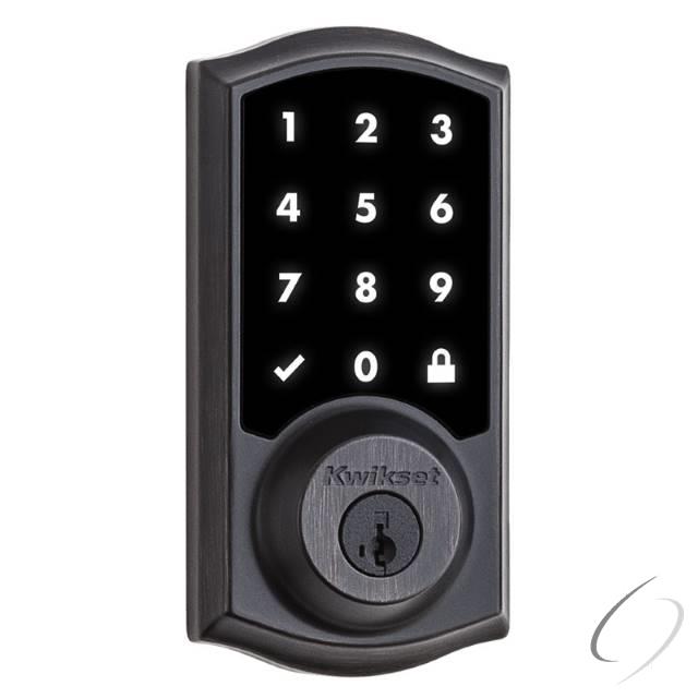 919TRL-11PS Premis Touchscreen Smart Lock with SmartKey with RCAL Latch and RCS Strike Venetian Bron