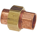 1" Union C x C - Wrot Copper, 633-W
