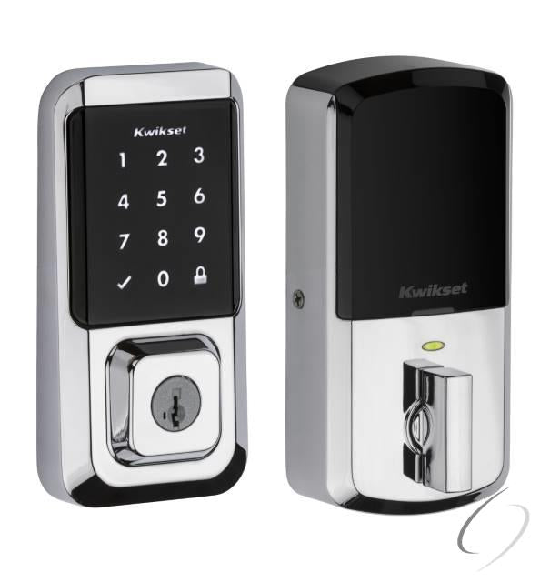 939WIFITSCR-26S Halo Wi-Fi Enabled Smart Lock Deadbolt with Touchscreen and SmartKey Backup Bright Chrome Finish