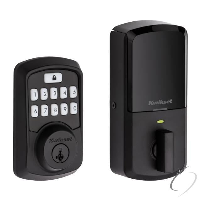 Aura Bluetooth Keypad Electronic Deadbolt Iron Black Finish