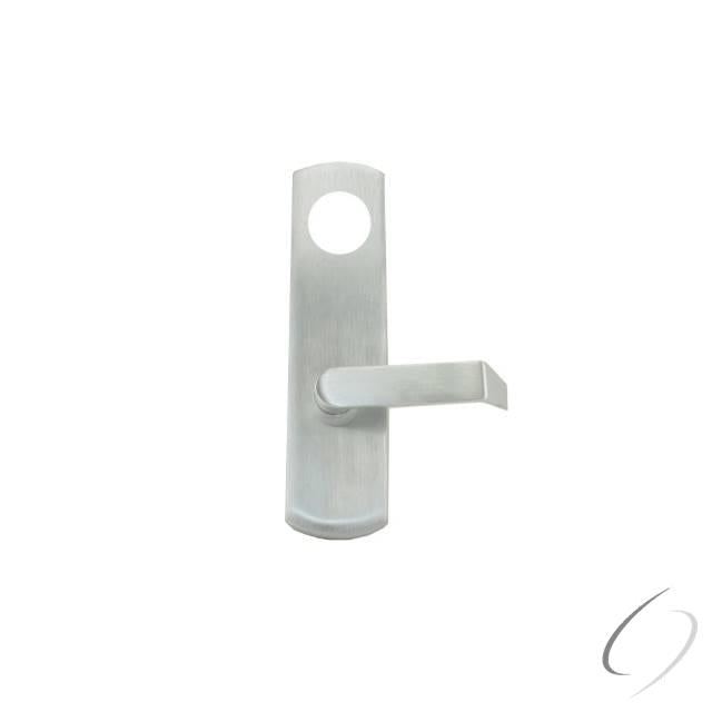 Right Hand Reverse 06 Lever Night Latch Trim for 98 / 99 Rim or Vertical; Satin Chrome Finish