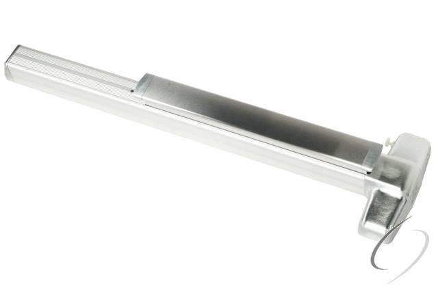 3' Mortise Grooved Case Exit Device; Satin Chrome Finish