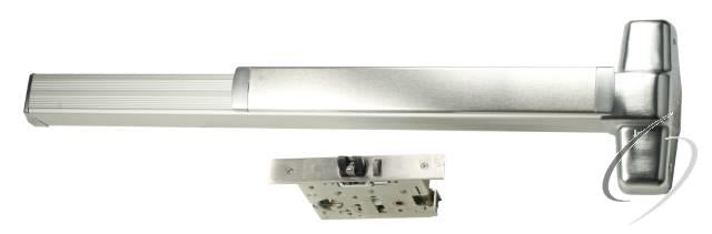 Von Duprin 9975EOF26D3 3' Fire Rated Mortise Grooved Case Exit Device; Satin Chrome Finish