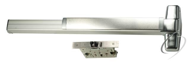 Von Duprin 9975EOF26D4 4' Fire Rated Mortise Grooved Case Exit Device; Satin Chrome Finish