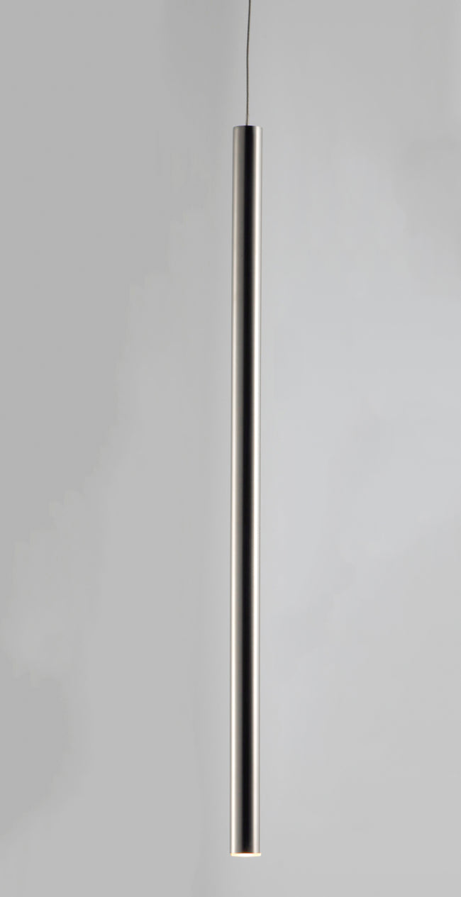 E10002-PC - Flute 24" Pendant - Polished Chrome