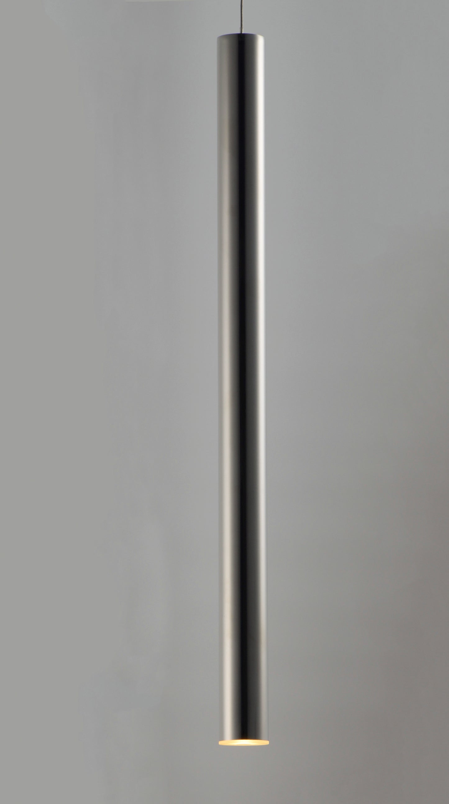 E10002-PC - Flute 24" Pendant - Polished Chrome