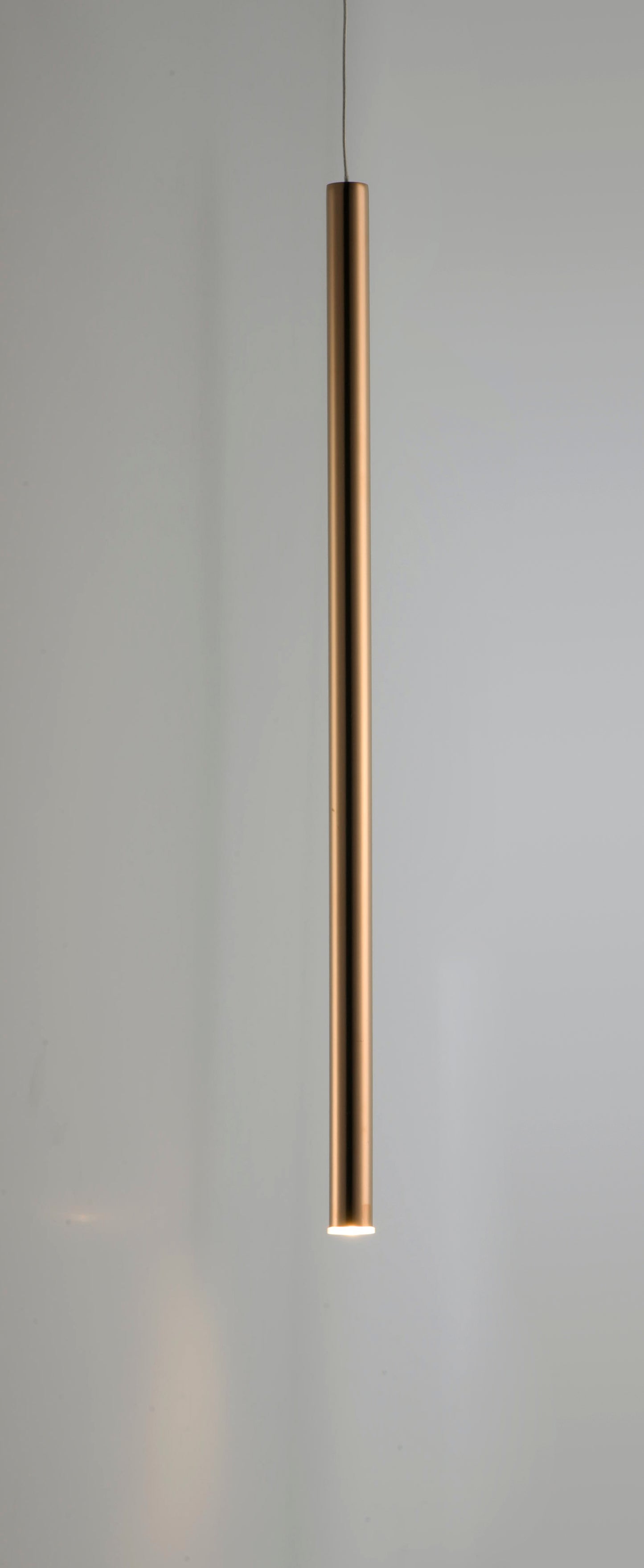 E10002-RG - Flute 24" Pendant - Rose Gold