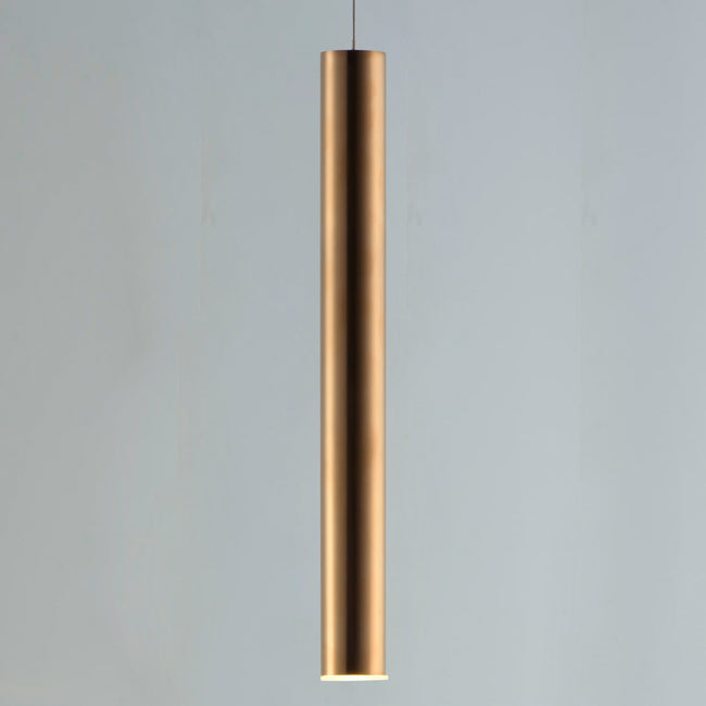 E10011-RG - Flute 24" Pendant - Rose Gold