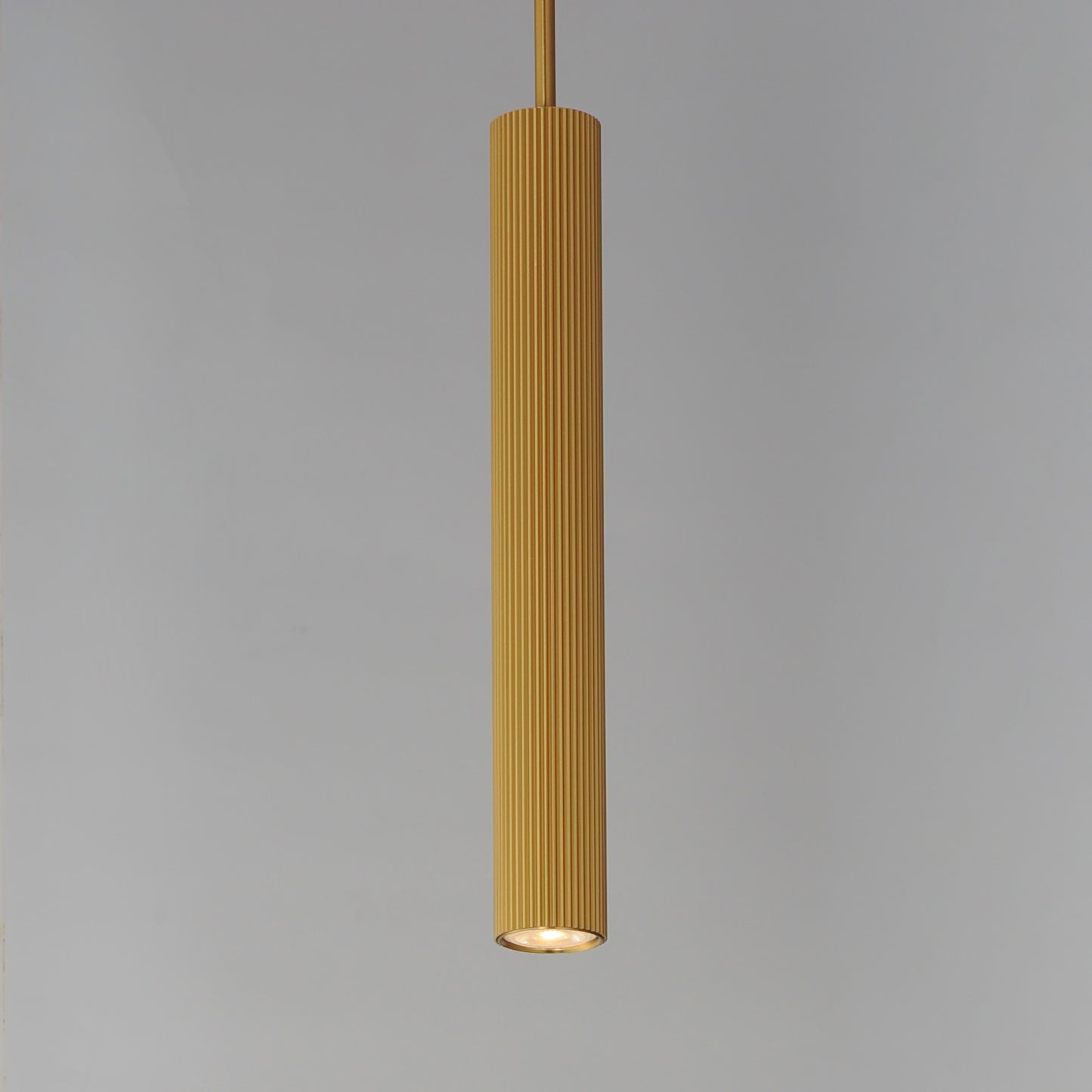 E11012-GLD - Reeds 18" Pendant - Gold