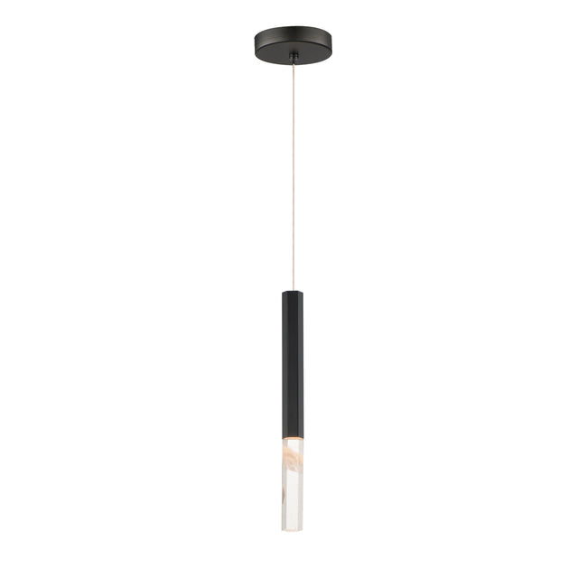 E11020-95BK - Diaphane 16" Pendant - Black