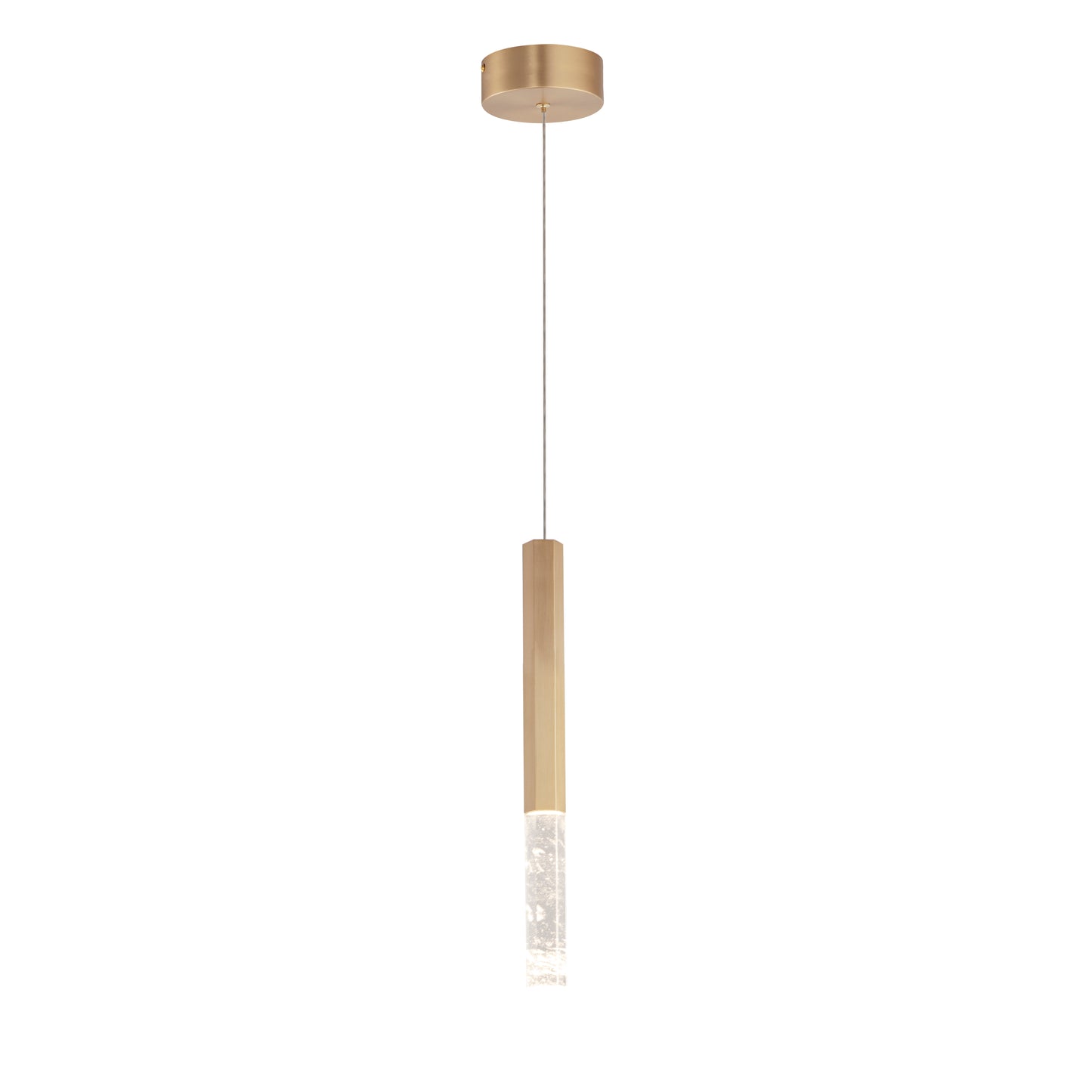 E11020-95GLD - Diaphane 16" Pendant - Gold