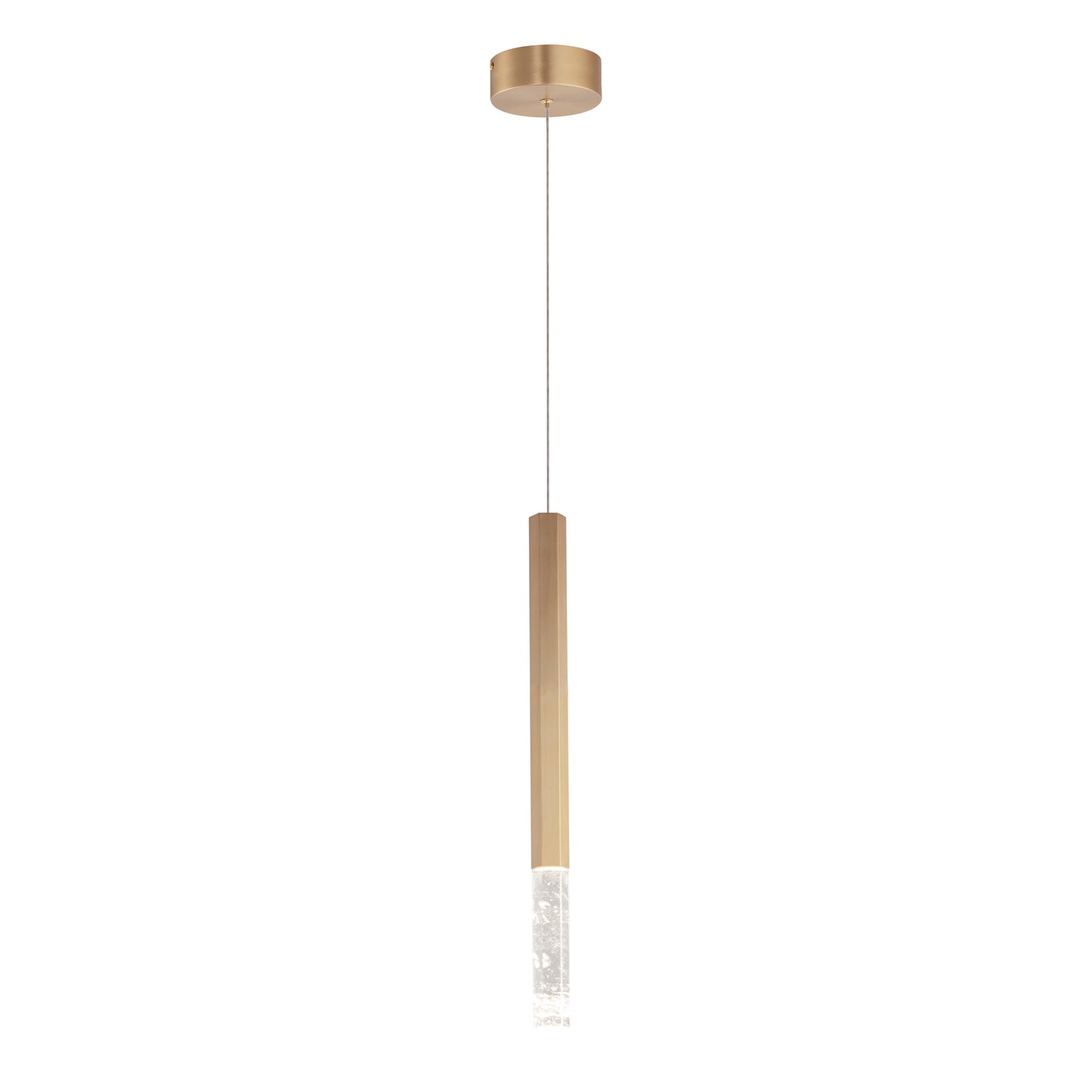 E11021-95GLD - Diaphane 20" Pendant - Gold