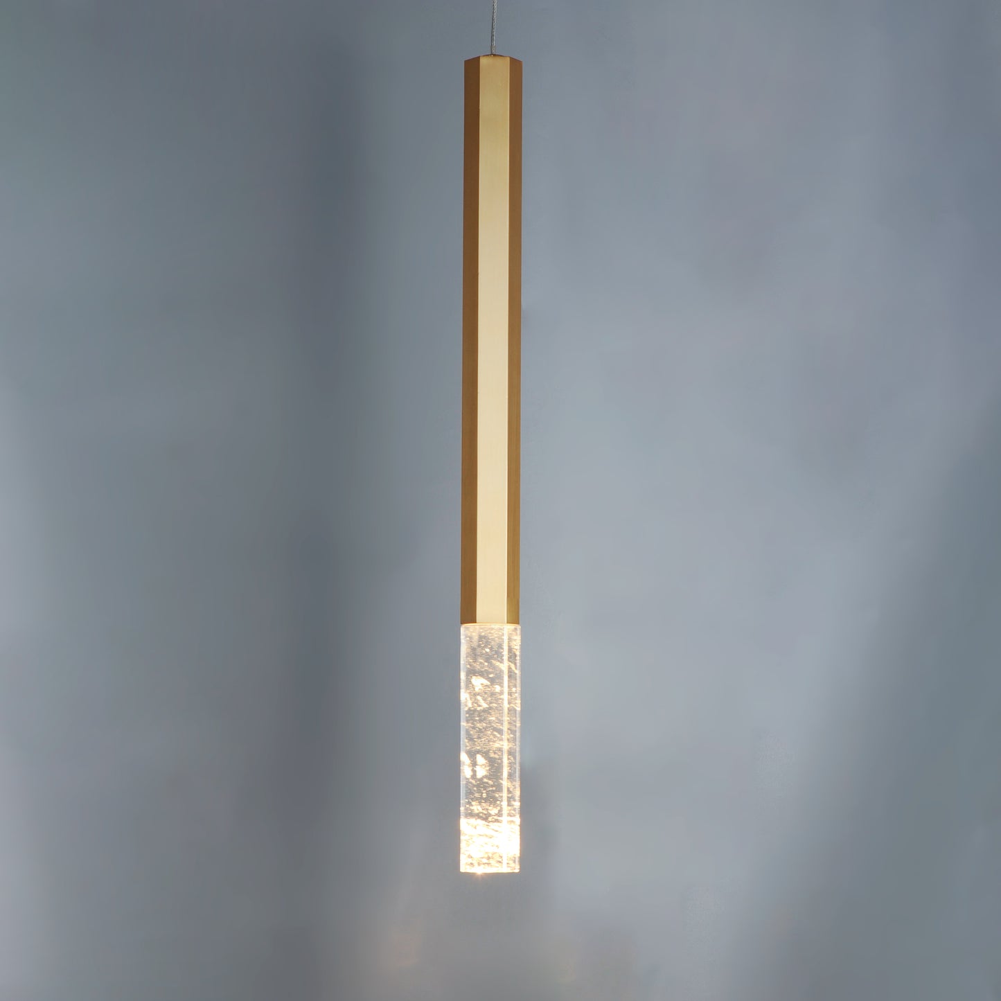 E11021-95GLD - Diaphane 20" Pendant - Gold