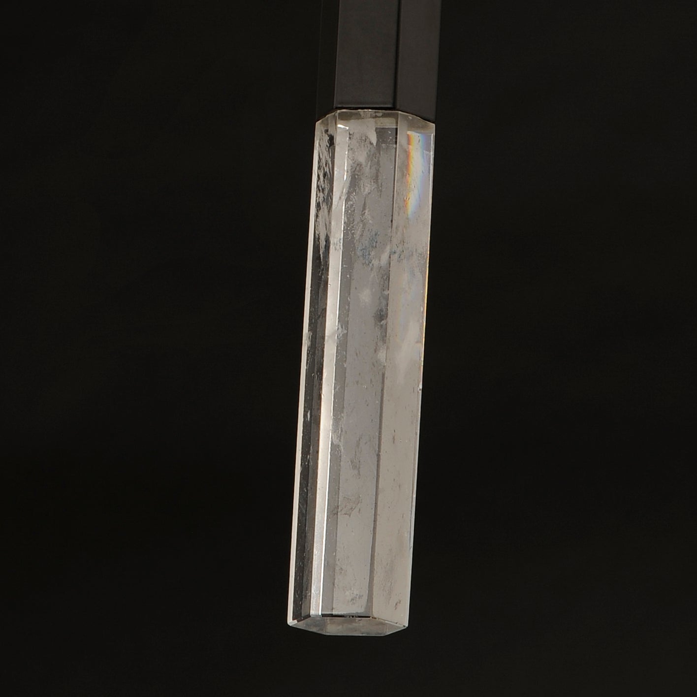 E11022-95BK - Diaphane 24" Pendant - Black