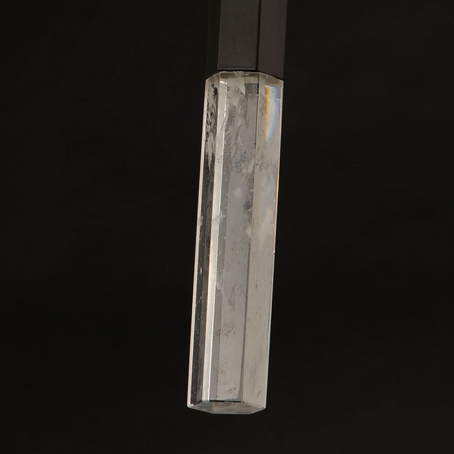 E11022-95BK - Diaphane 24" Pendant - Black