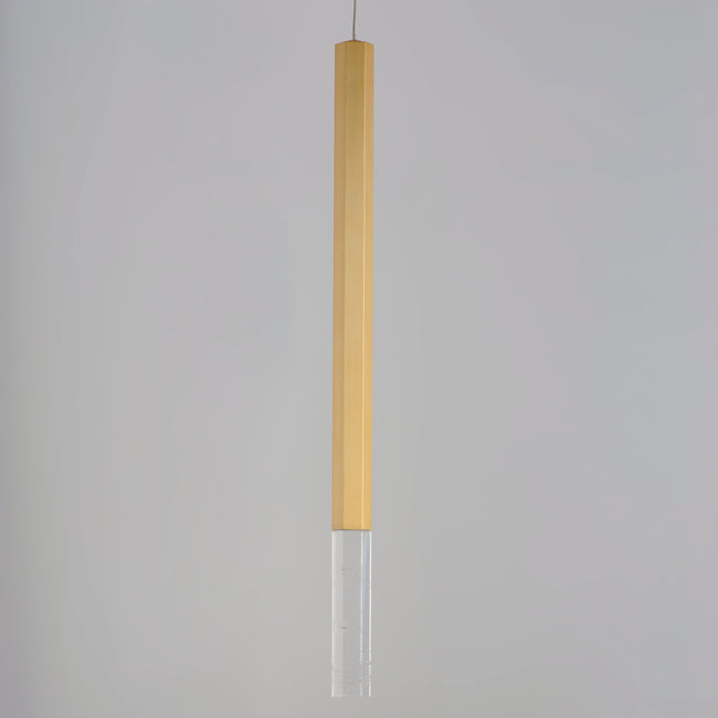 E11022-95GLD - Diaphane 24" Pendant - Gold