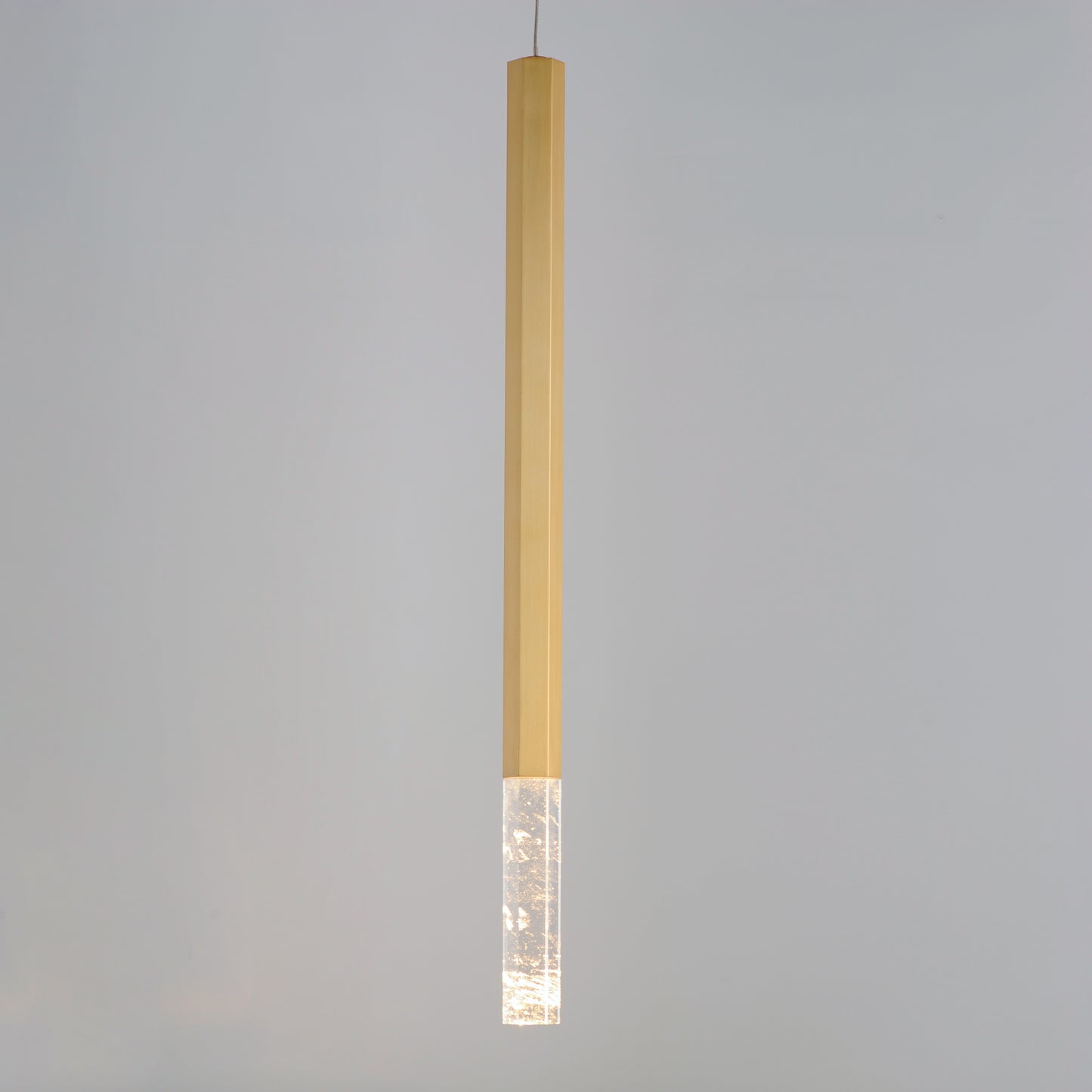 E11022-95GLD - Diaphane 24" Pendant - Gold