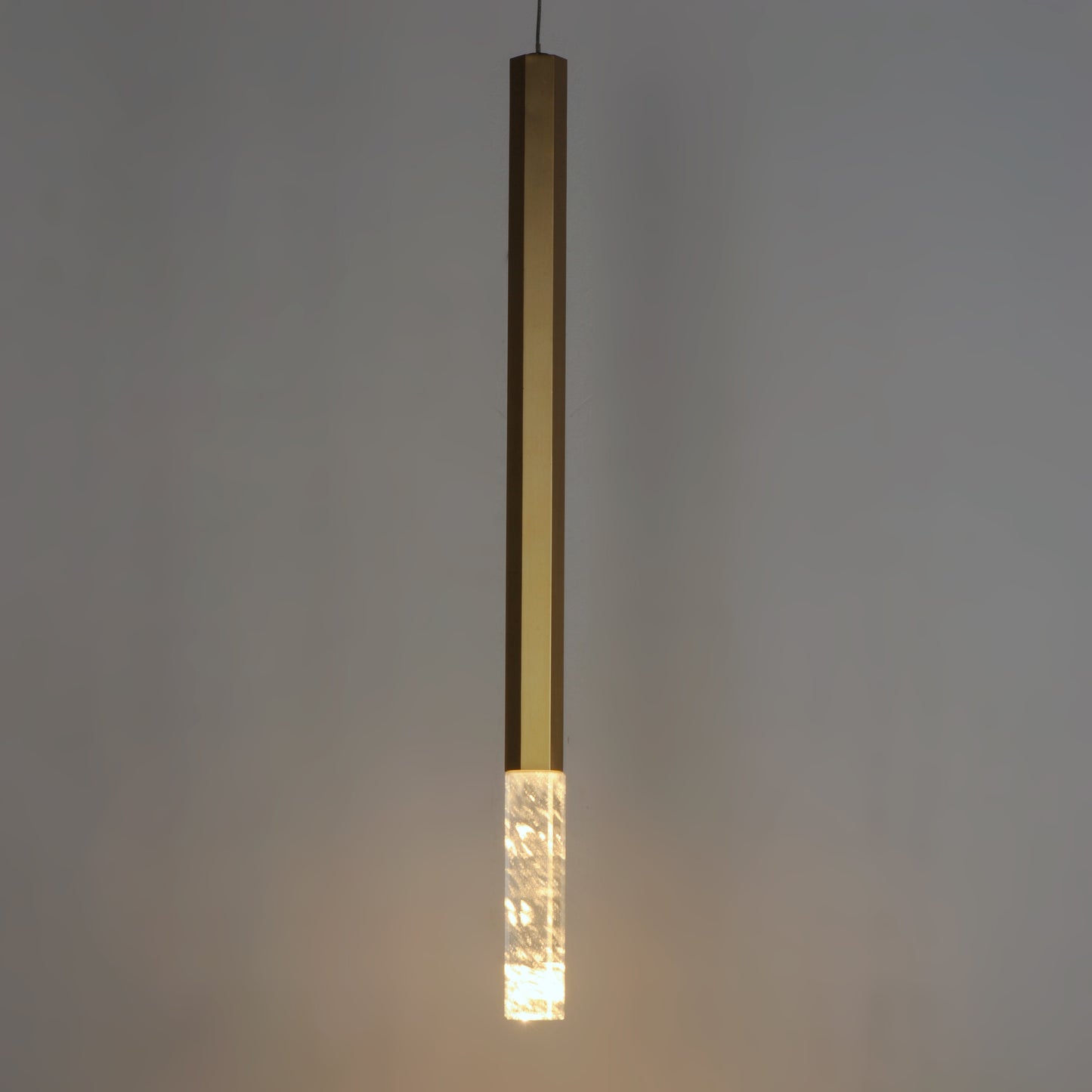 E11022-95GLD - Diaphane 24" Pendant - Gold