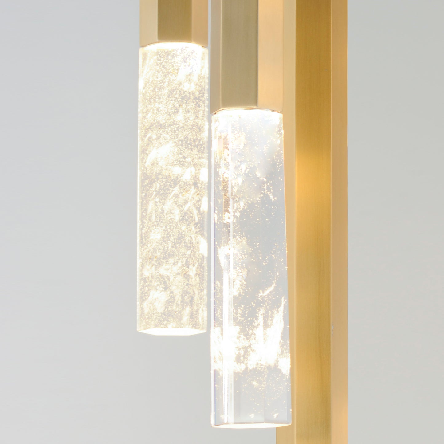 E11023-95GLD - 3 Light Diaphane 9.75" Chandelier - Gold