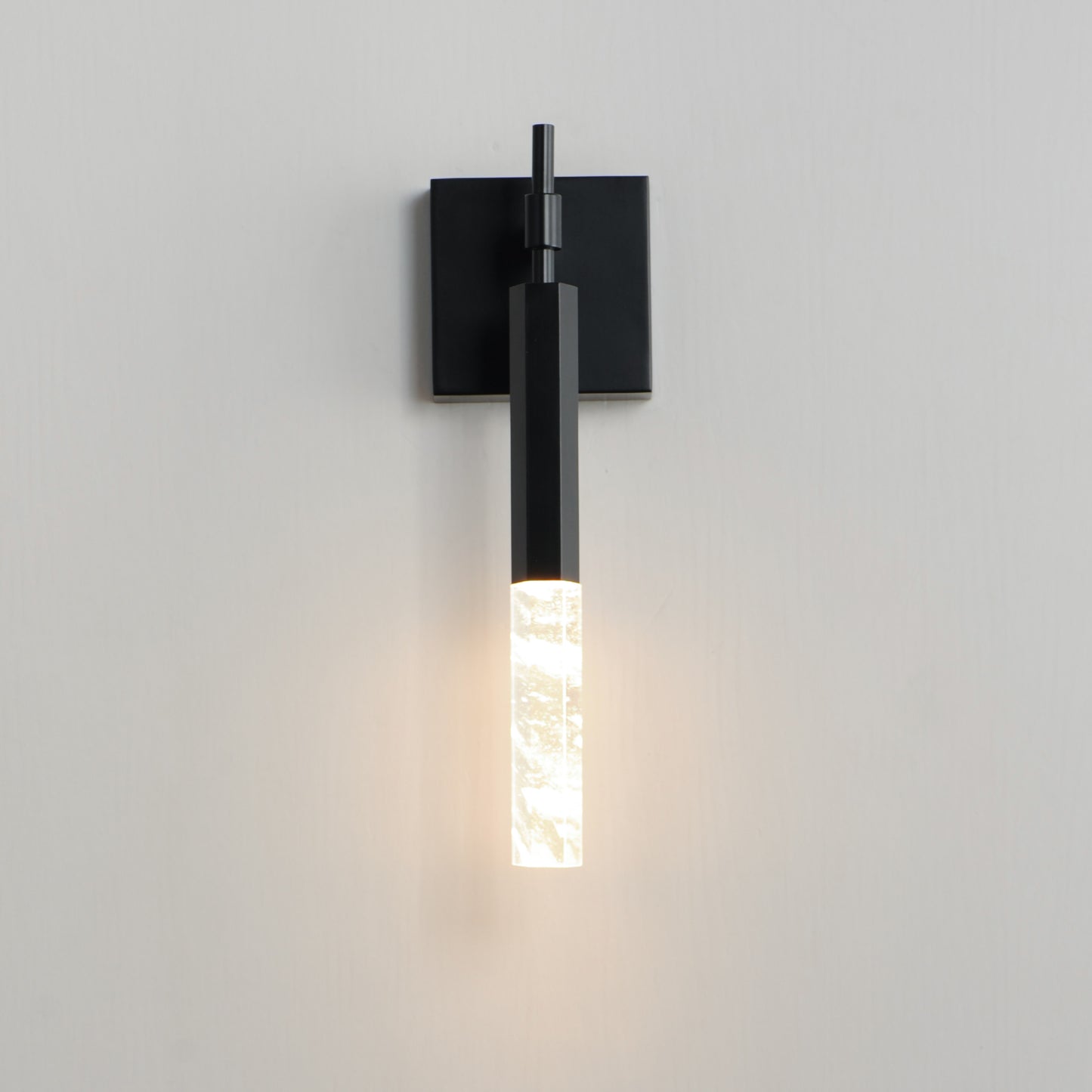 E11030-95BK - Diaphane 16" Wall Sconce - Black