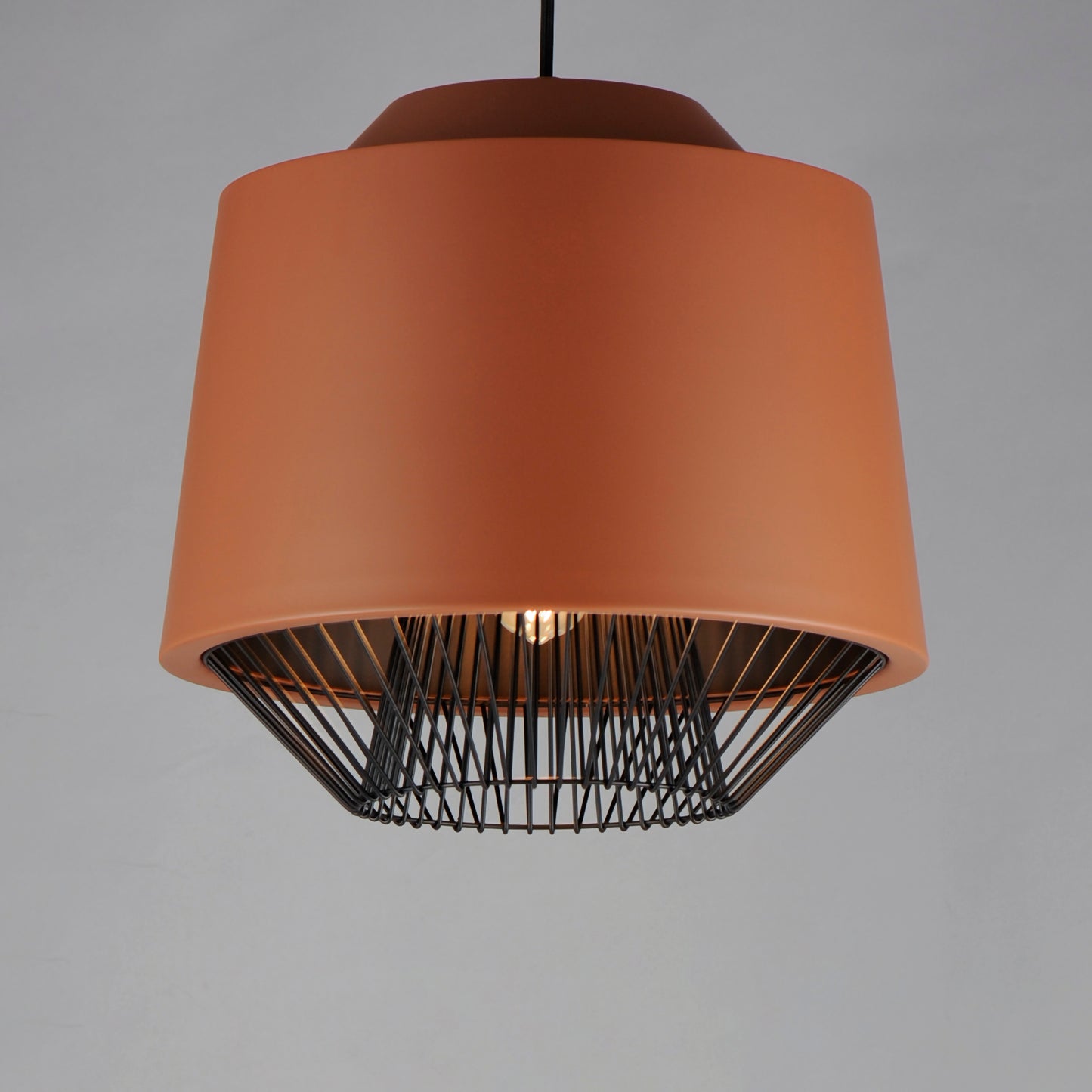 E11394-BRKBK - Phoenix 19" Pendant - Brick/Black