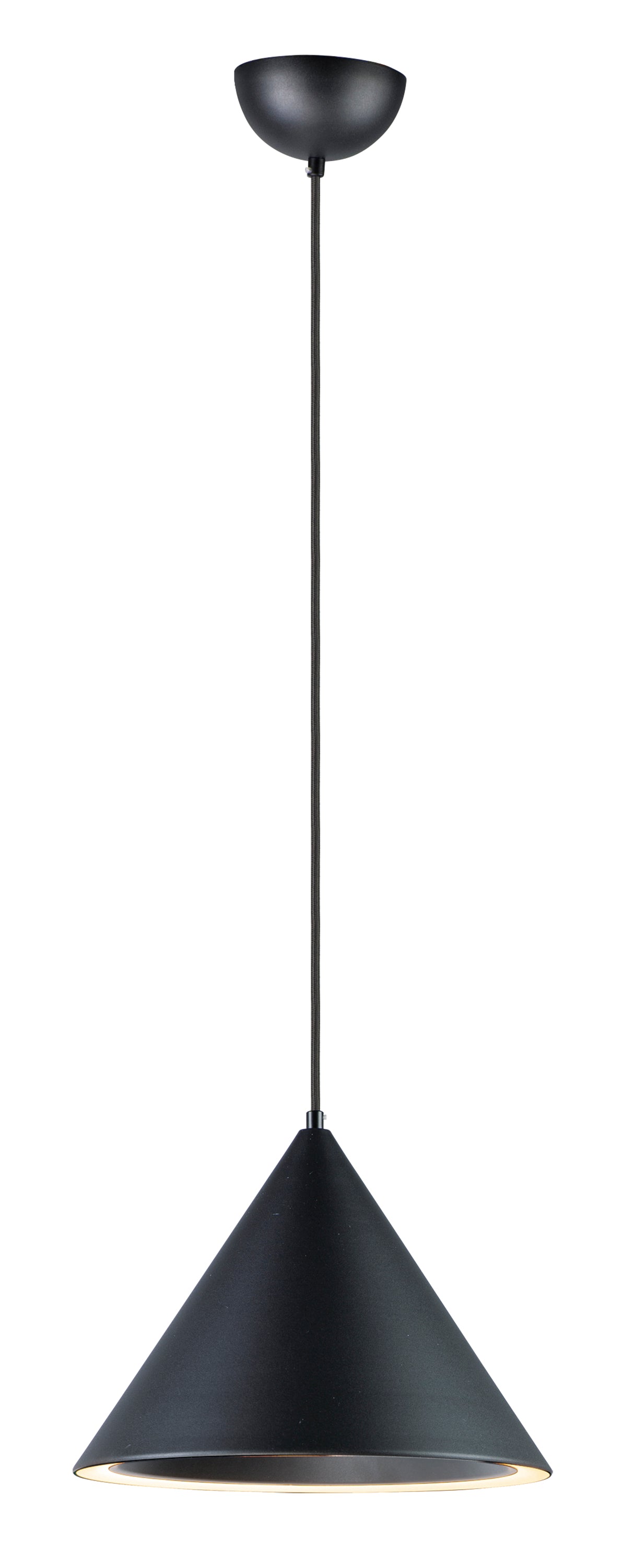 E20084-BK - Abyss 13" Pendant - Black