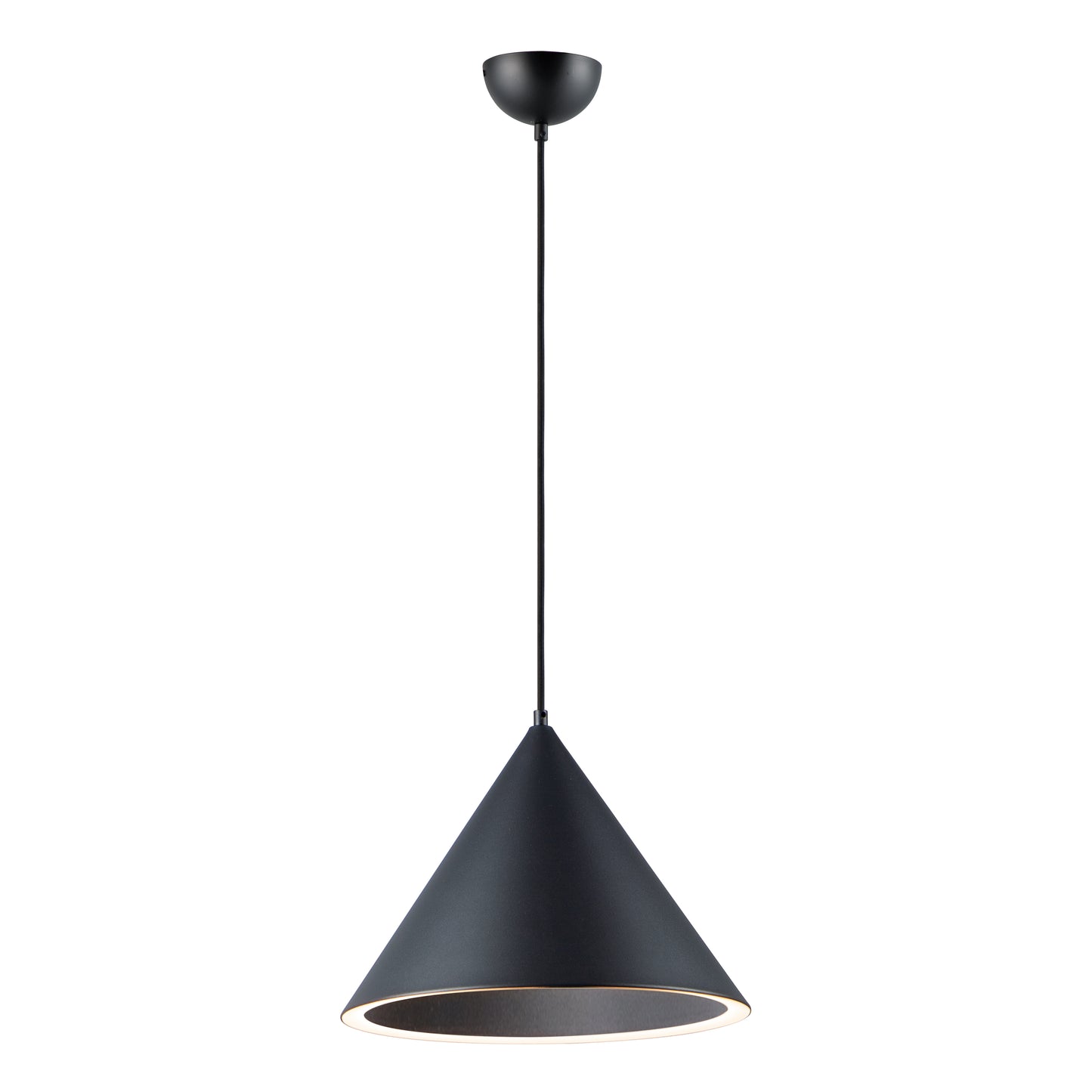 E20086-BK - Abyss 16" Pendant - Black