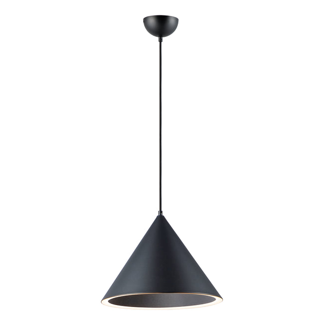 E20086-BK - Abyss 16" Pendant - Black