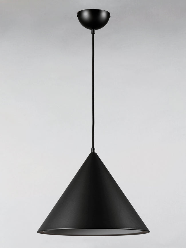 E20086-BK - Abyss 16" Pendant - Black