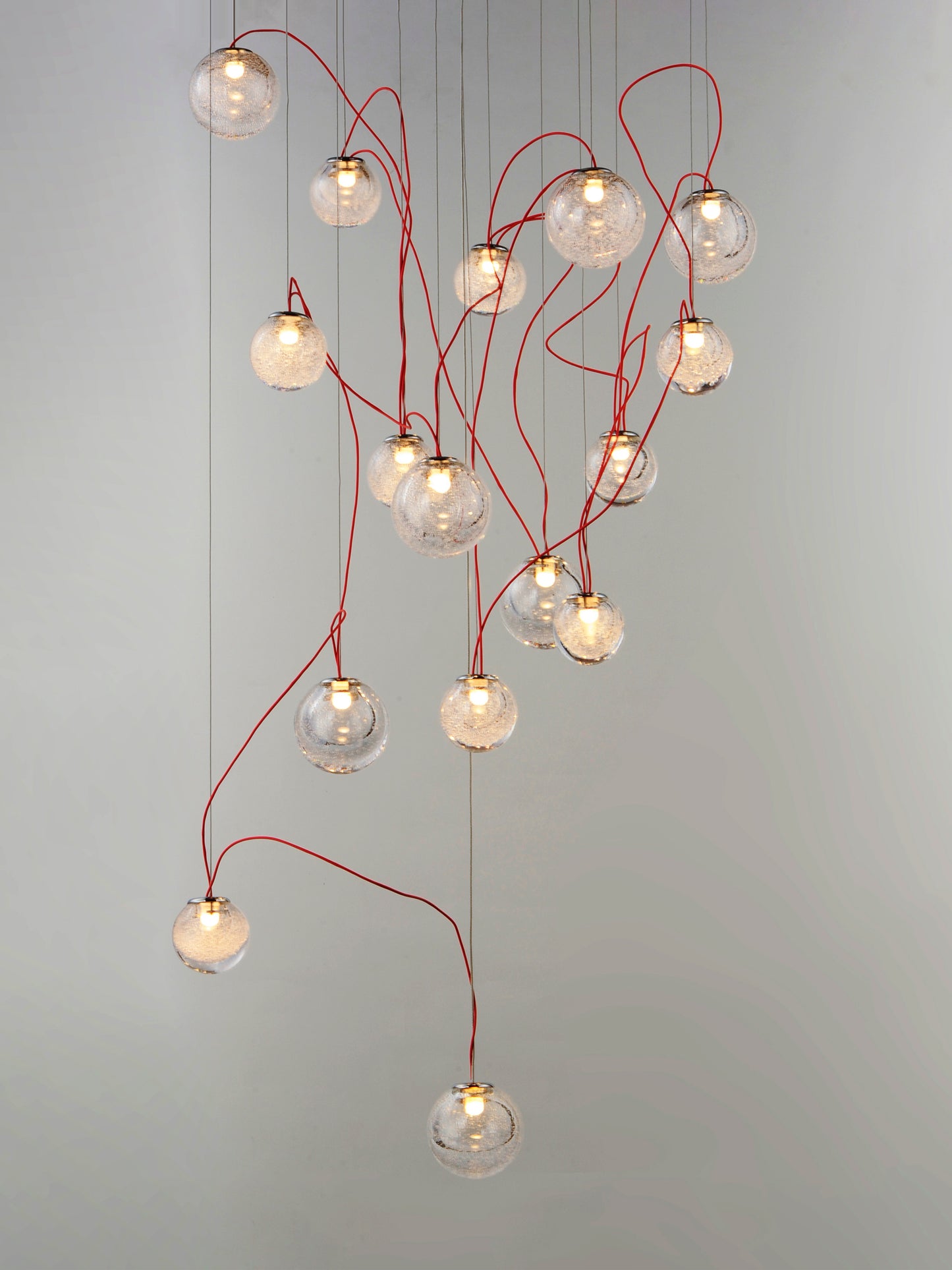 E20656-91PC - 16 Light Bobble 24" Chandelier - Polished Chrome