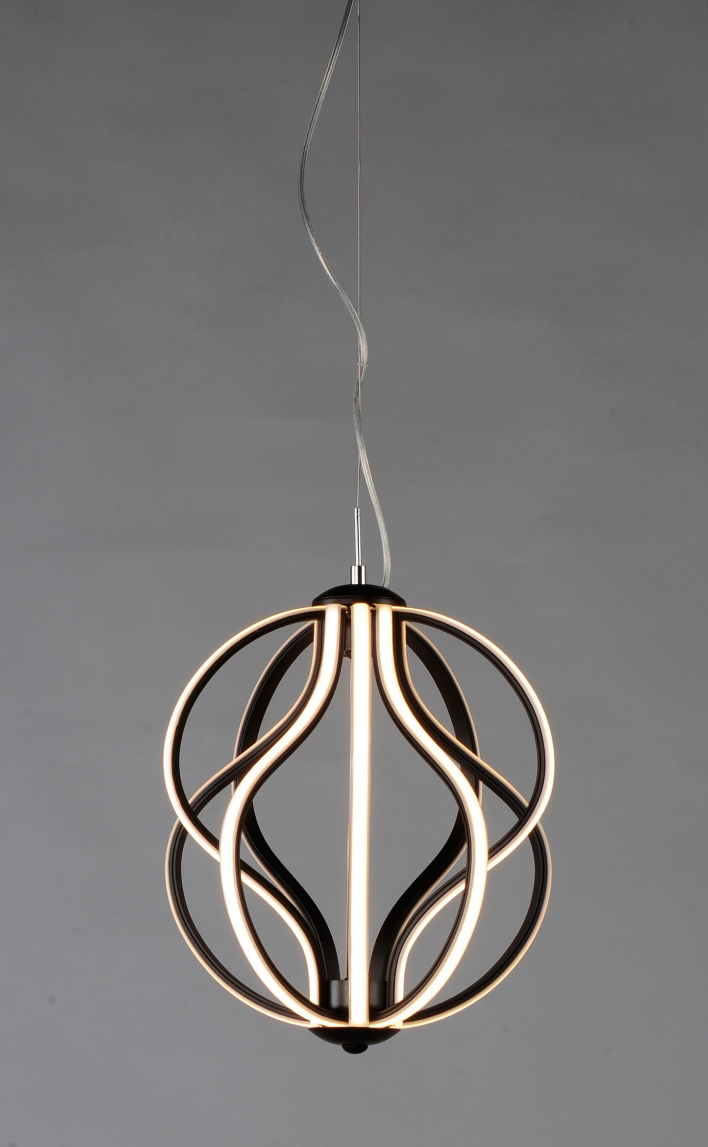 E21172-BK - Aura 14" Pendant - Black