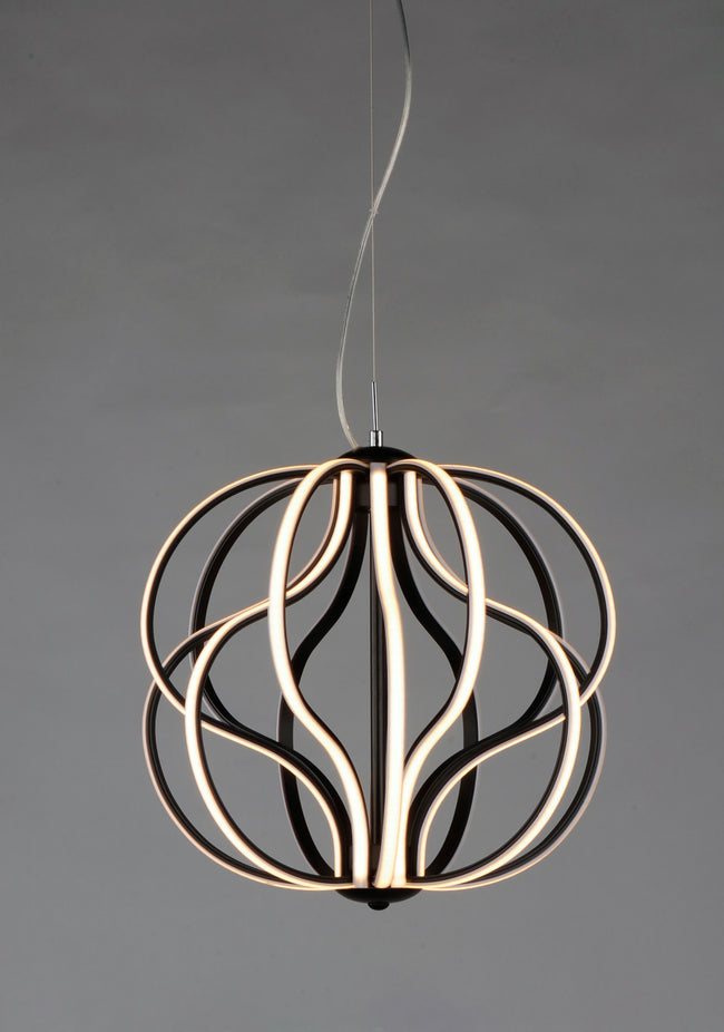 E21174-BK - Aura 18" Pendant - Black