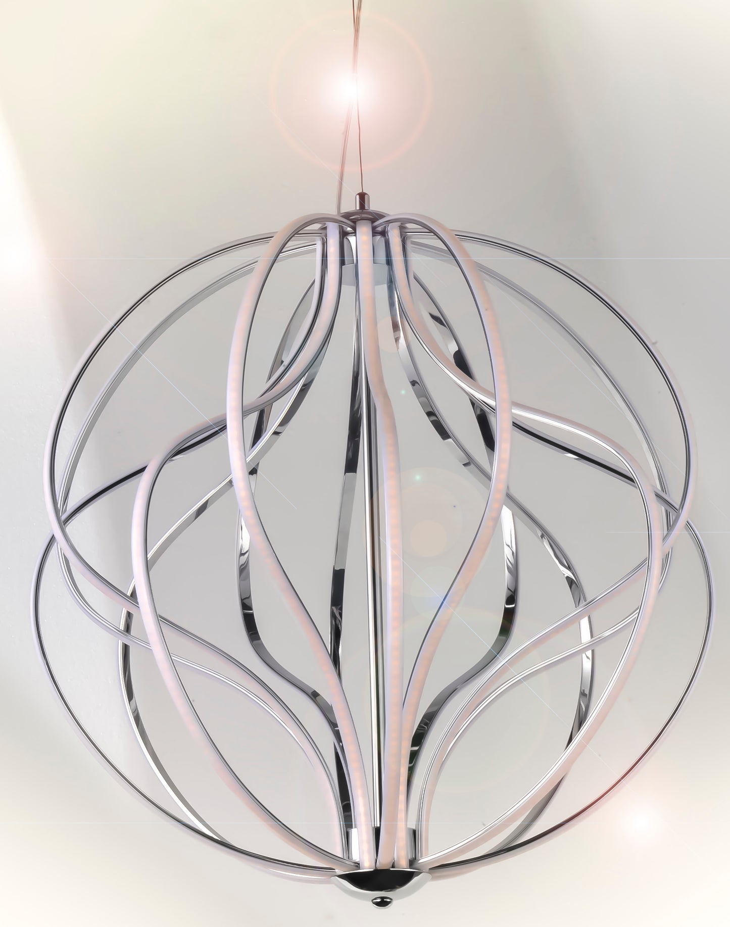 E21176-PC - Aura 26" Pendant - Polished Chrome