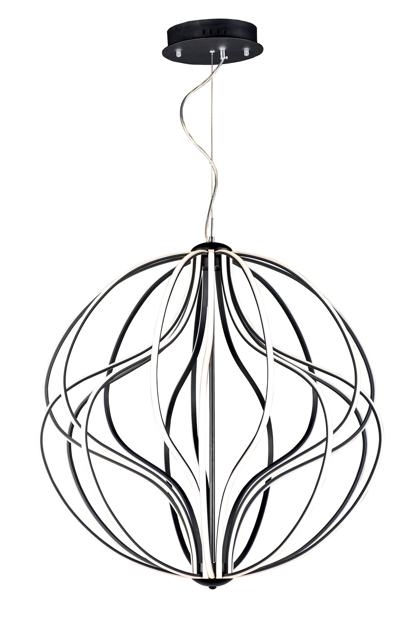 E21178-BK - Aura 35" Pendant - Black