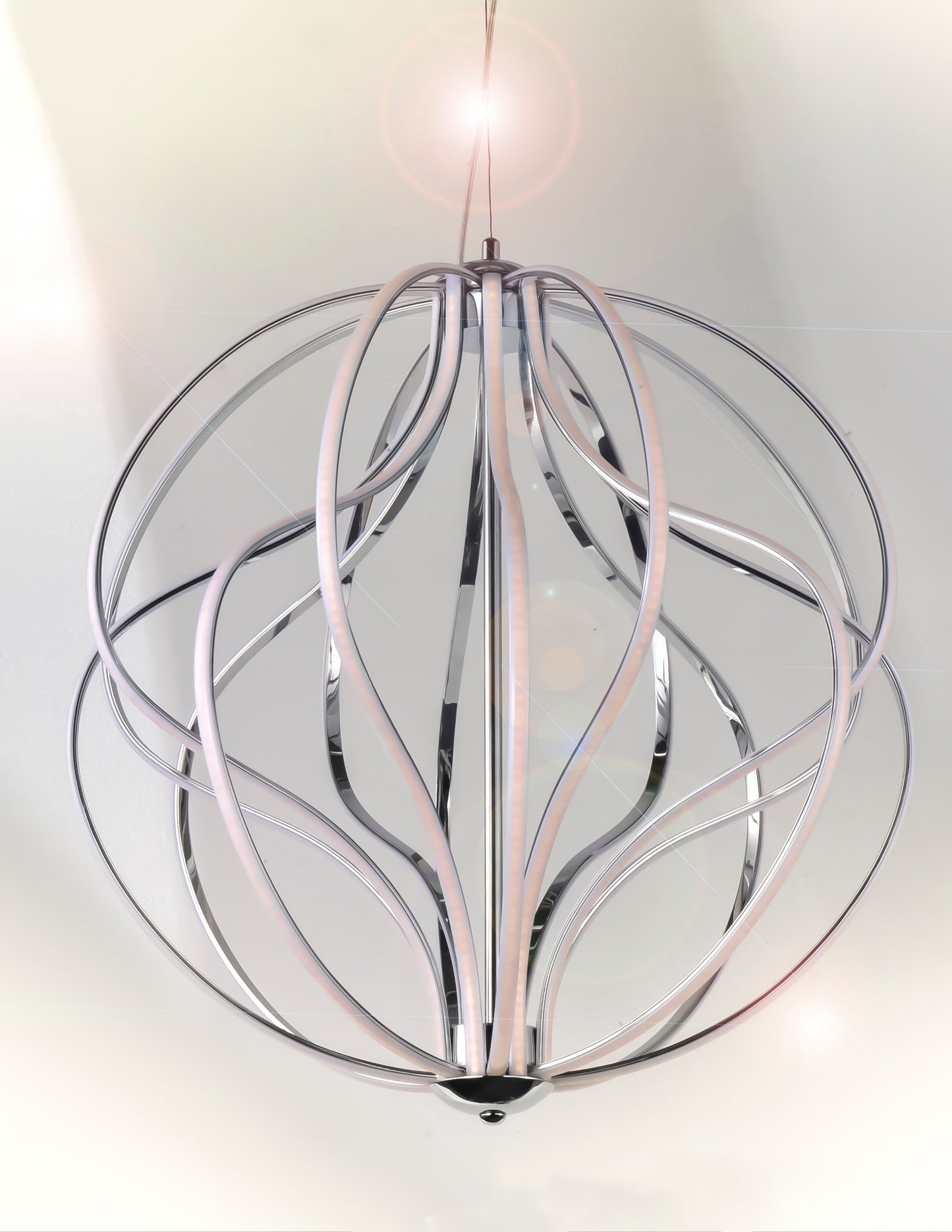 E21178-PC - Aura 35" Pendant - Polished Chrome