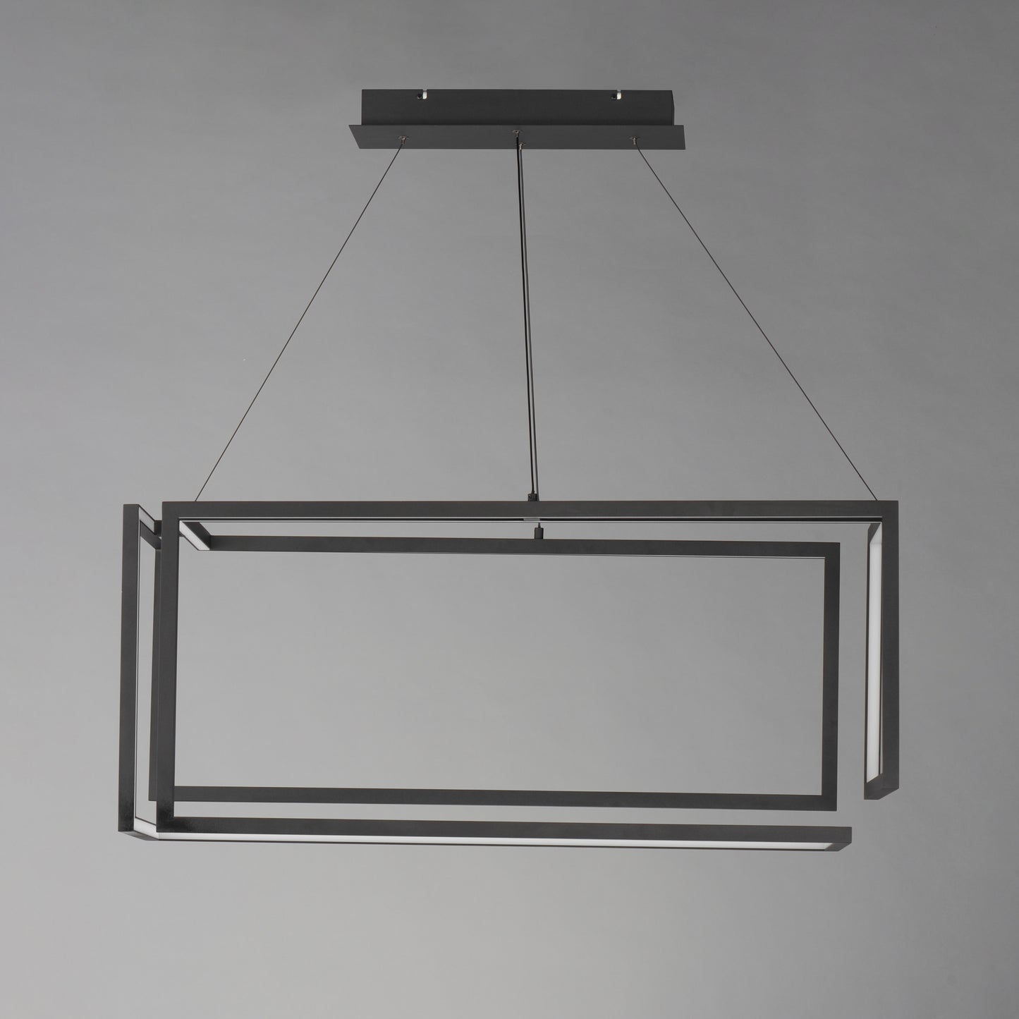 E21266-BK - Penrose 16" Chandelier - Black