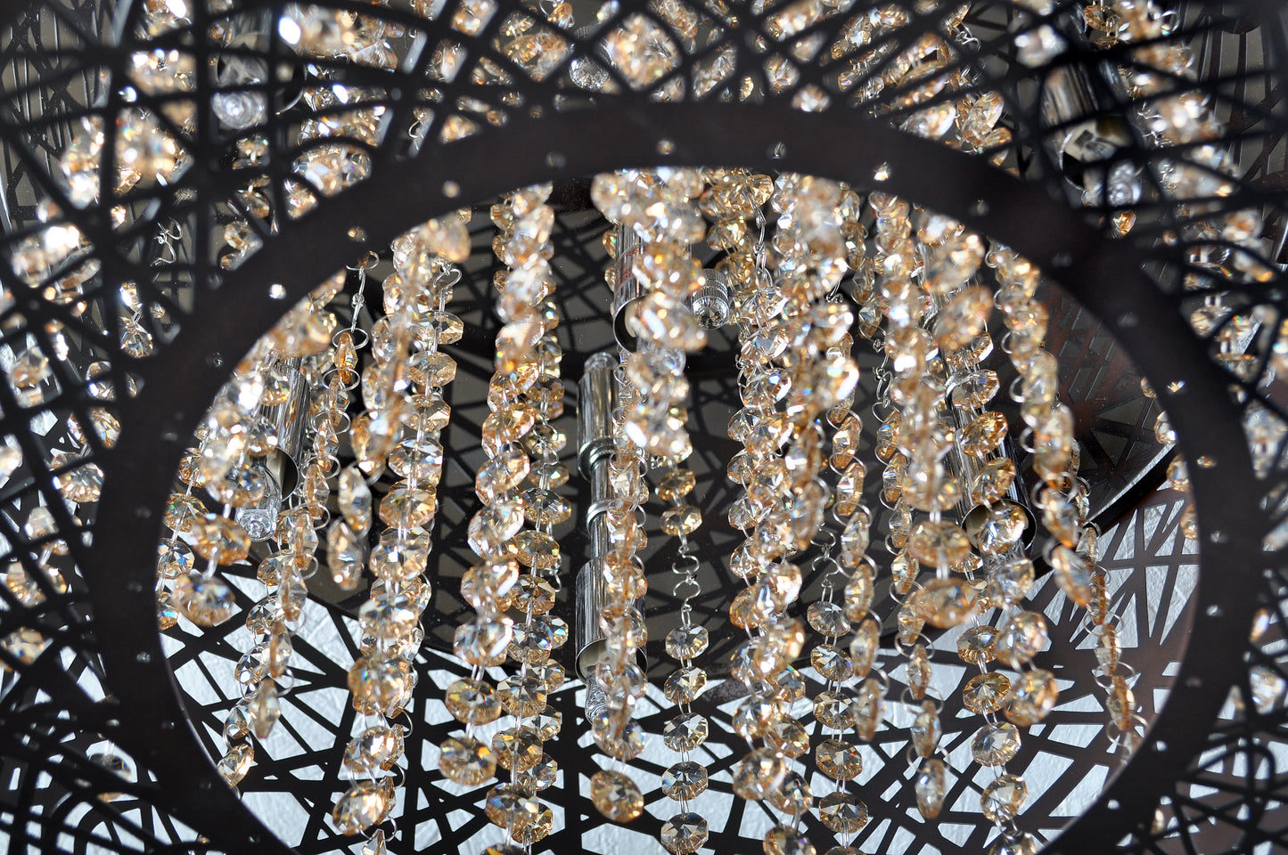 E21300-10BZ - Inca 16" Flush Mount Ceiling Light - Bronze