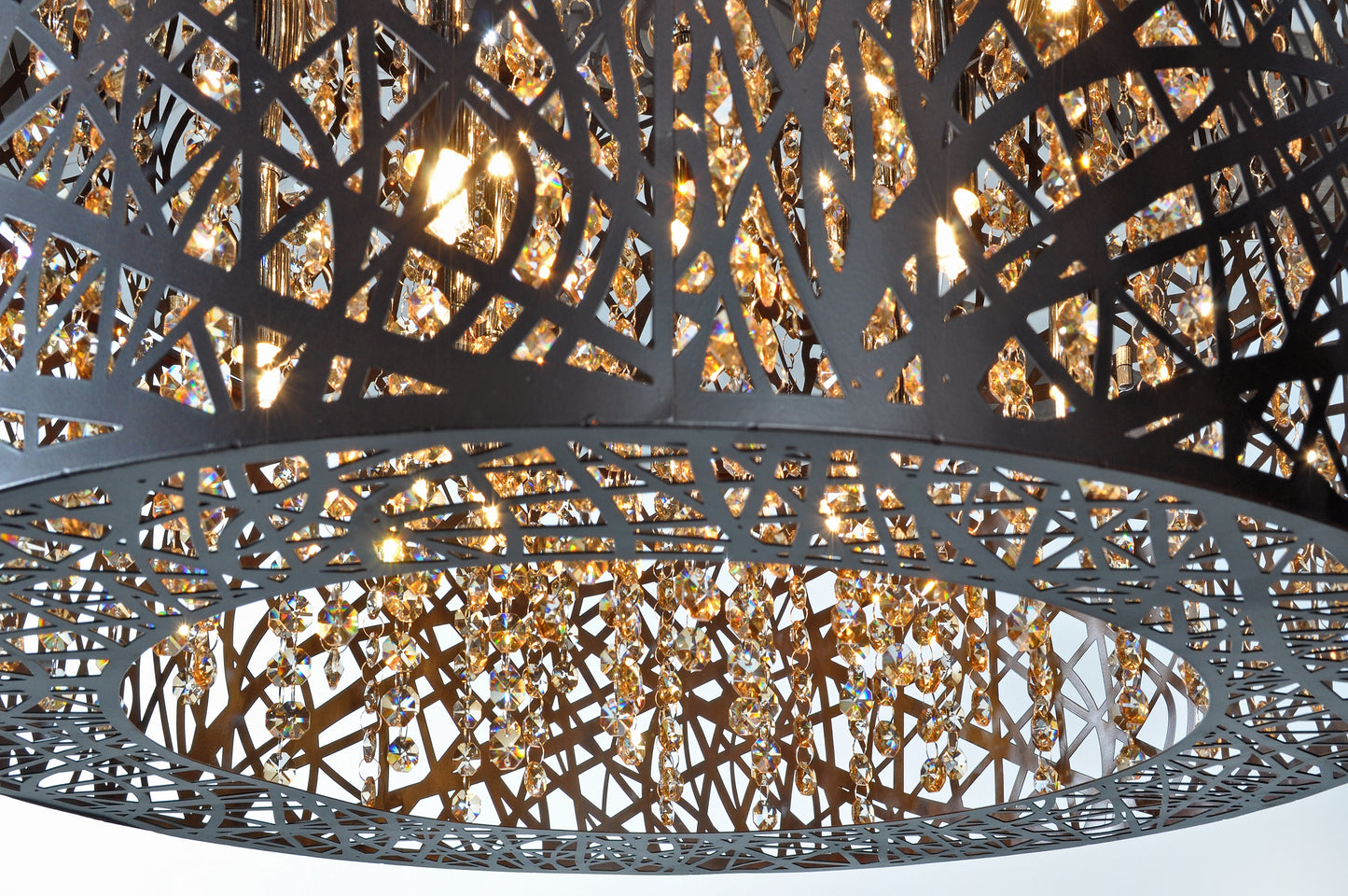 E21308-10BZ - 9 Light Inca 24" Chandelier - Bronze