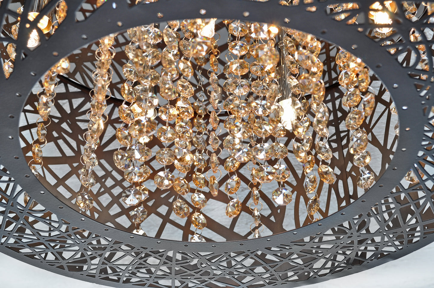 E21309-10BZ - 7 Light Inca 16" Chandelier - Bronze