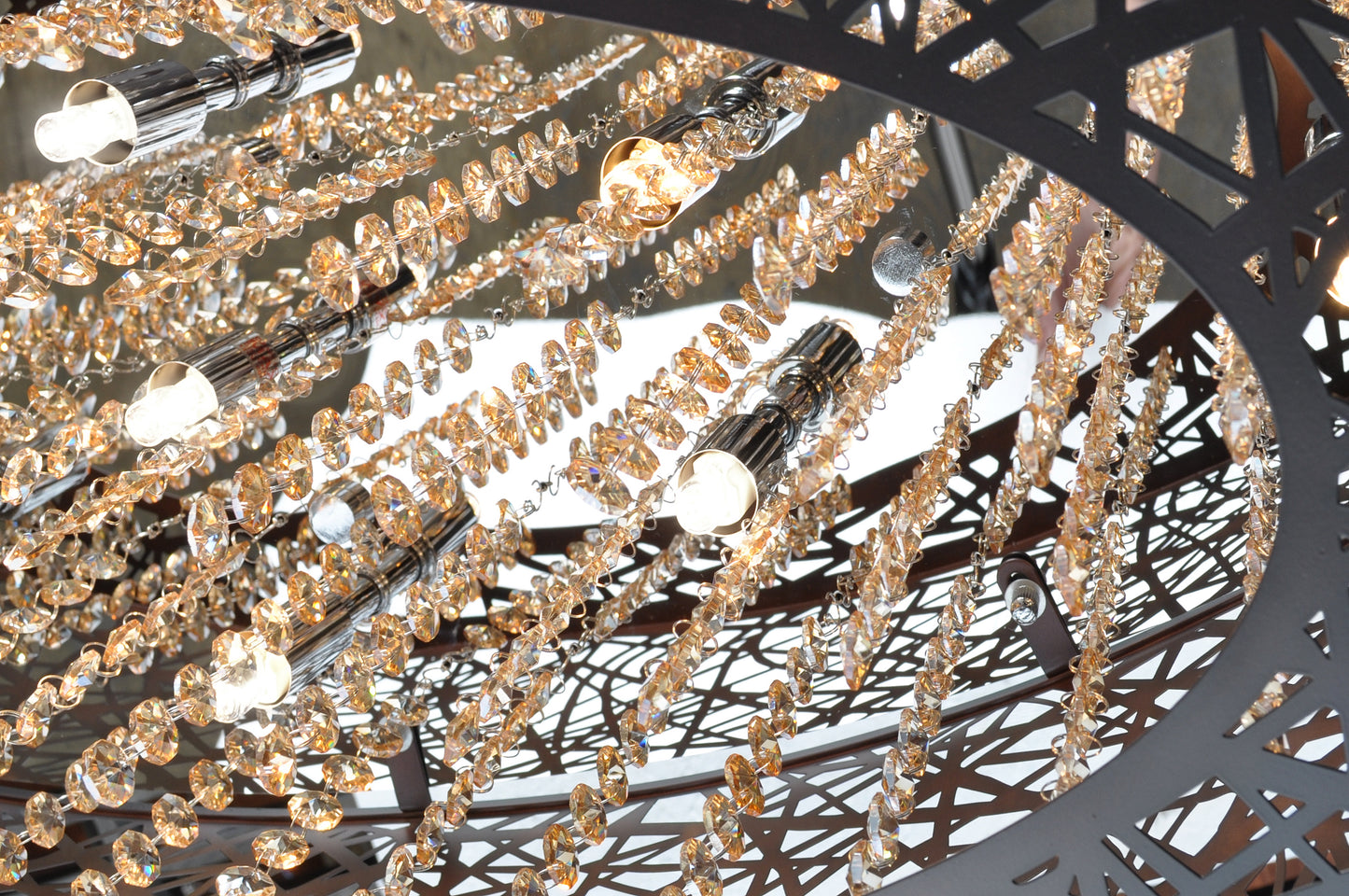 E21310-10BZ - 9 Light Inca 12" Chandelier - Bronze