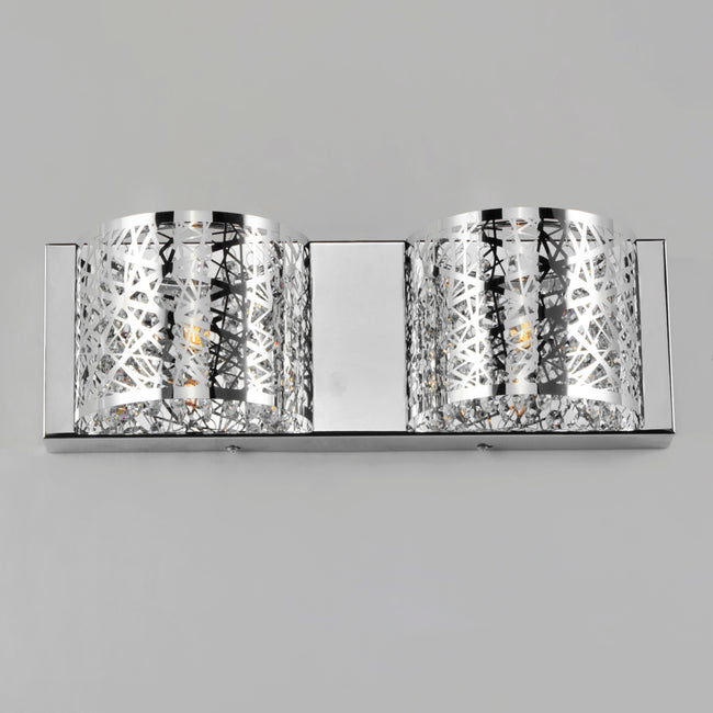 E21315-10PC - Inca 2-Light Wall Mount - Polished Chrome