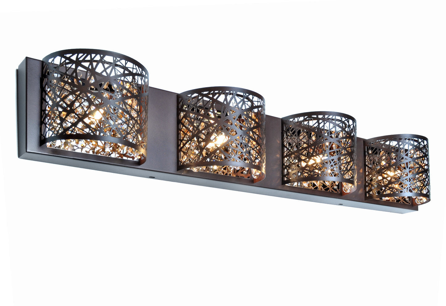 E21317-10BZ - Inca 4-Light Wall Mount - Bronze