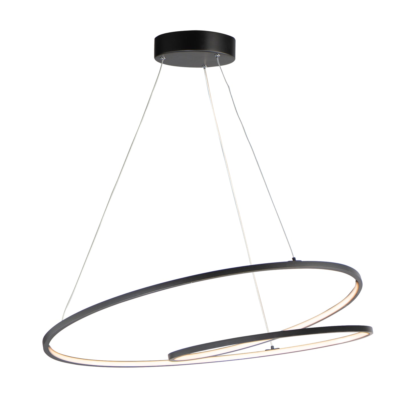 E21327-BK - Cycle 32" Pendant - Black
