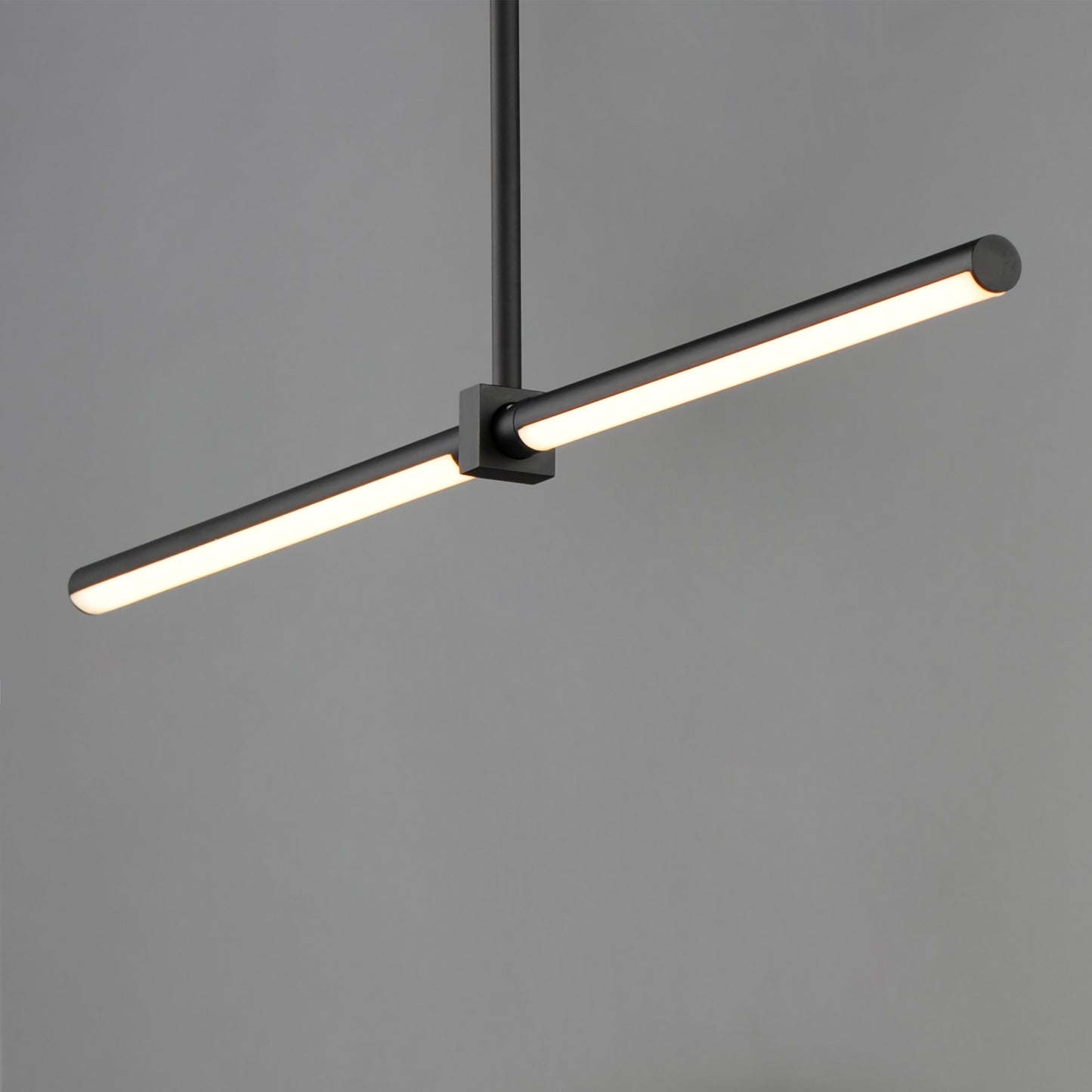 E21355-BK - 2 Light Dorian 4.75" Chandelier - Black