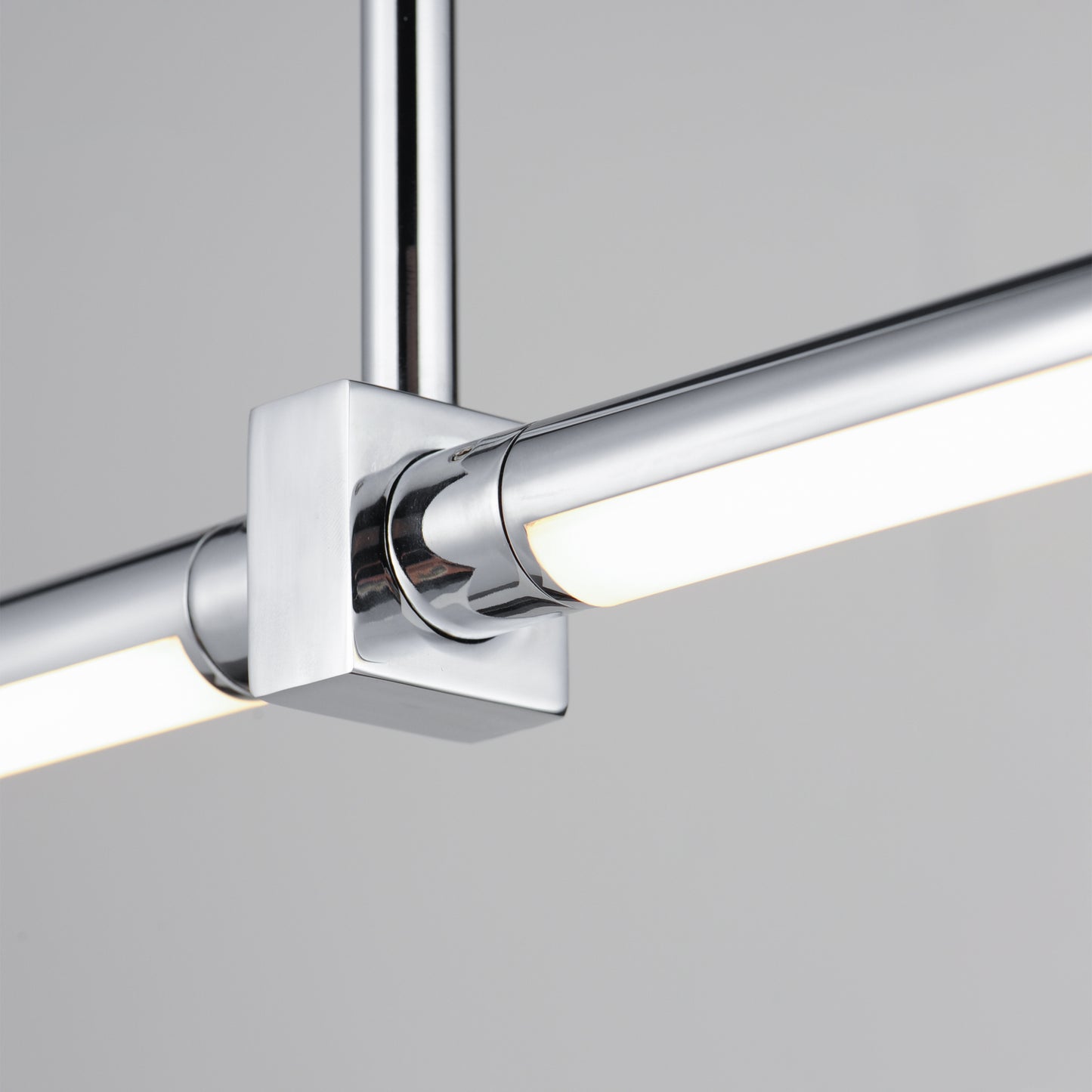 E21355-PC - 2 Light Dorian 4.75" Chandelier - Polished Chrome